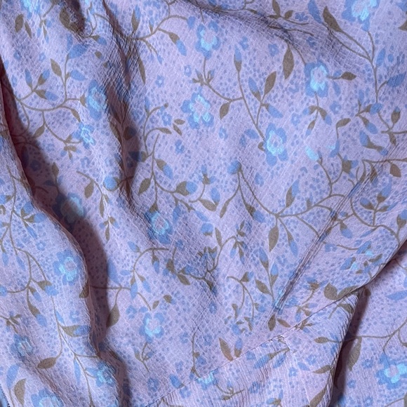 Kimchi Blue UO Muted Coral Floral Dress - Picture 3 of 4